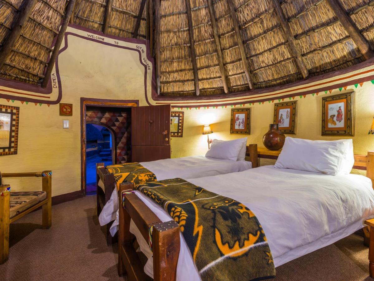 Aha Lesedi African Lodge & Cultural Village Broederstroom Экстерьер фото